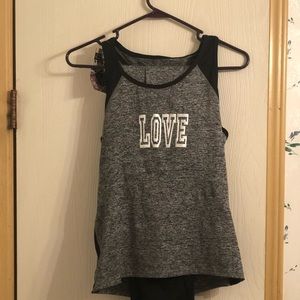 Grey stretchy yoga outfit!